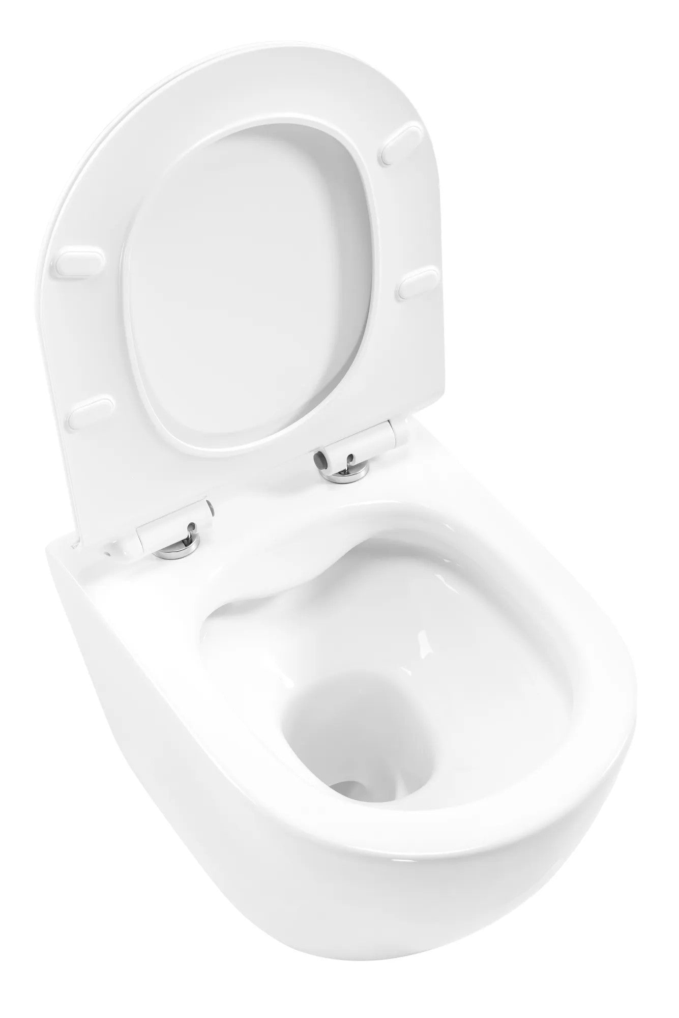 Set vas WC + Bideu CARTER alb suspendabil  7