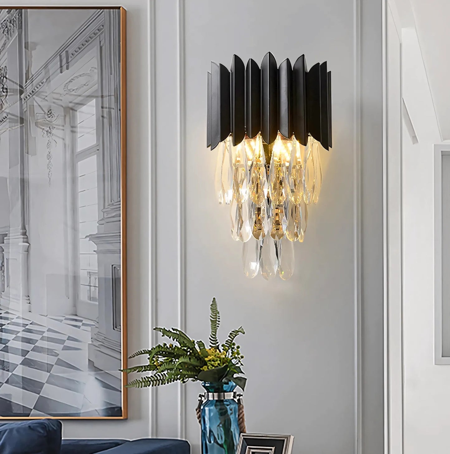 Lampa de perete APP1658-1W Black  7