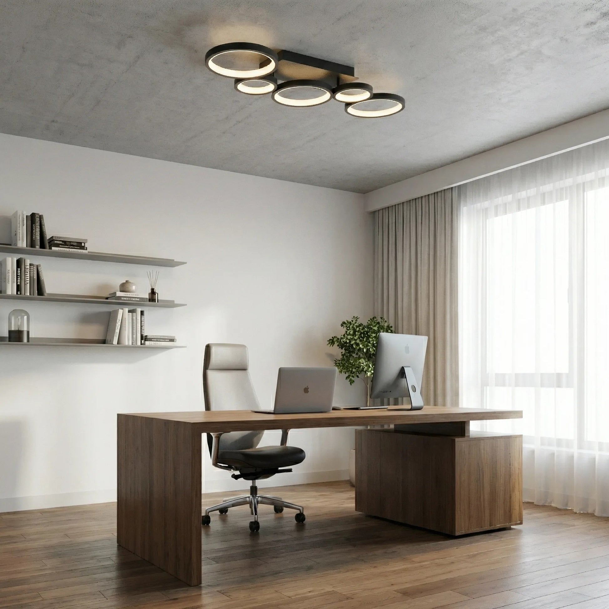 Lampă de tavan LED APP1913-C Black  7