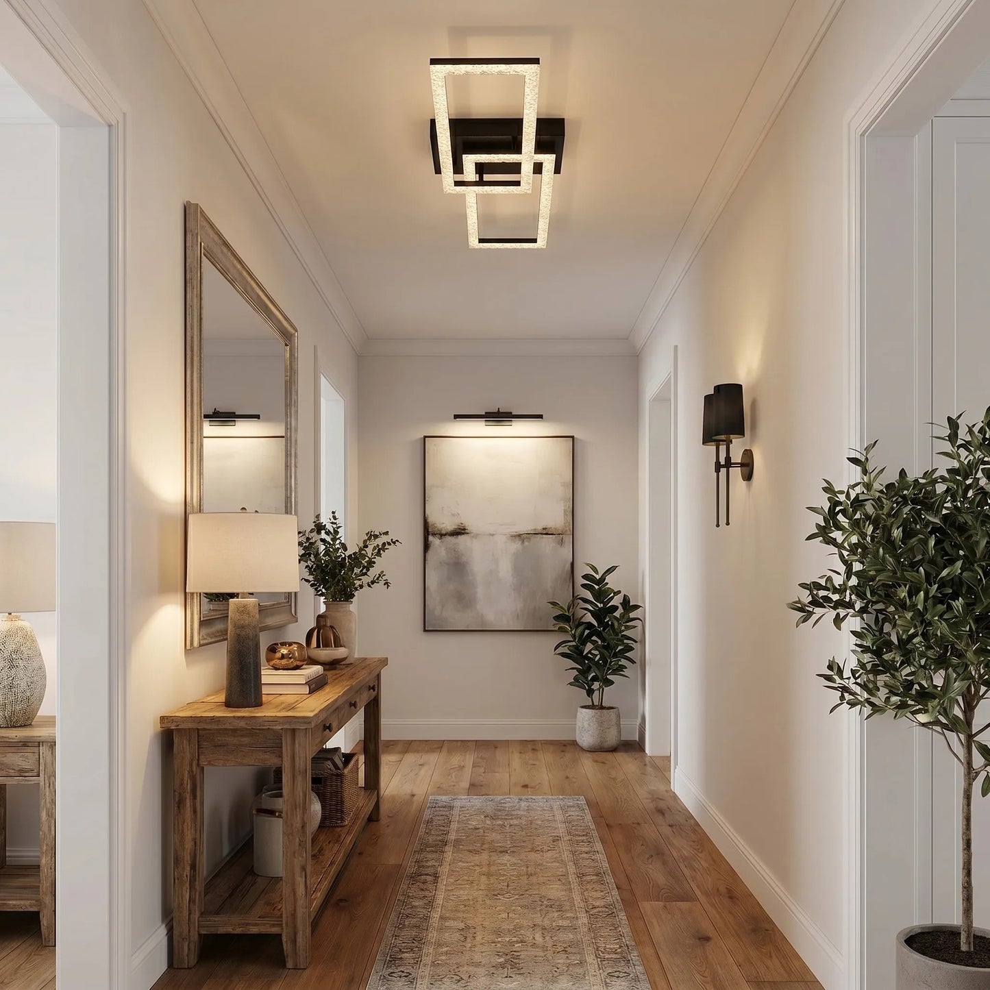 Lampă de tavan LED G155-C Black  7