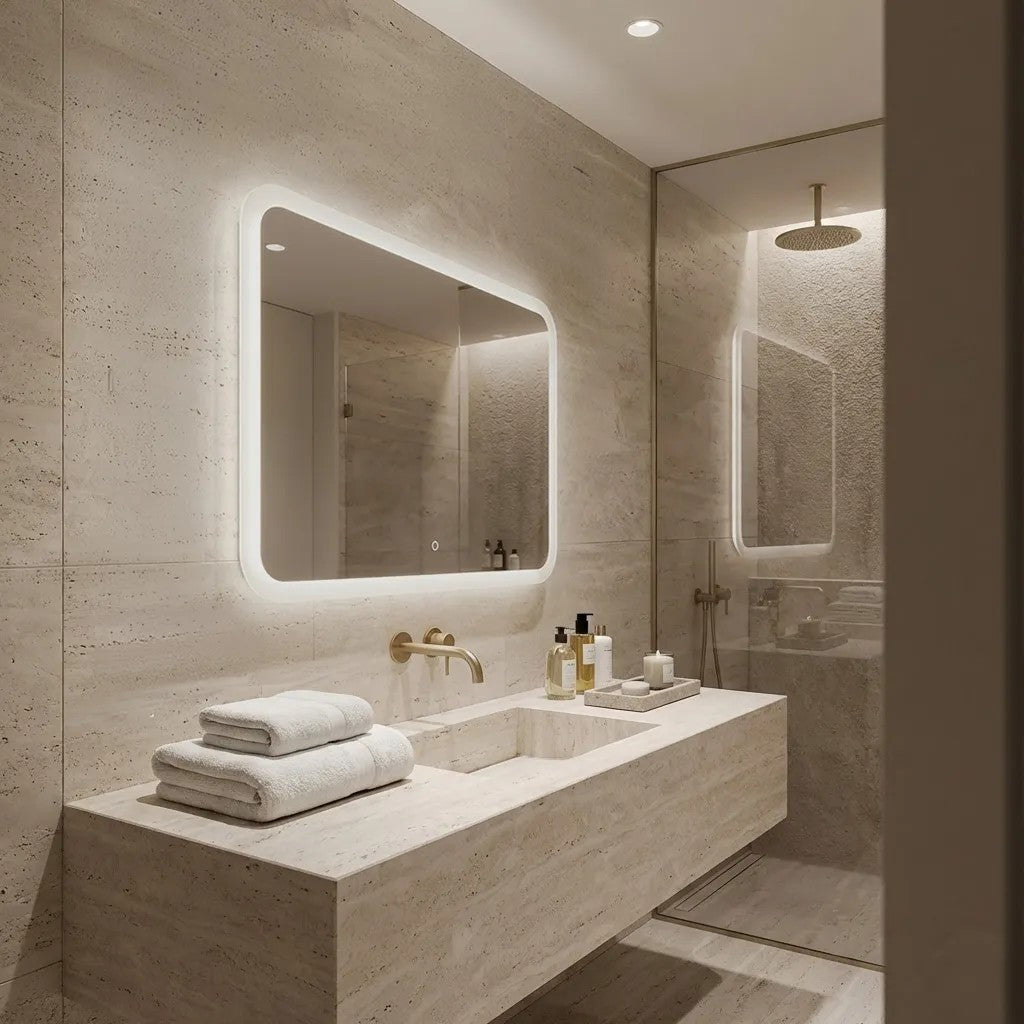 Oglindă LED 80x60cm TOP-3  7