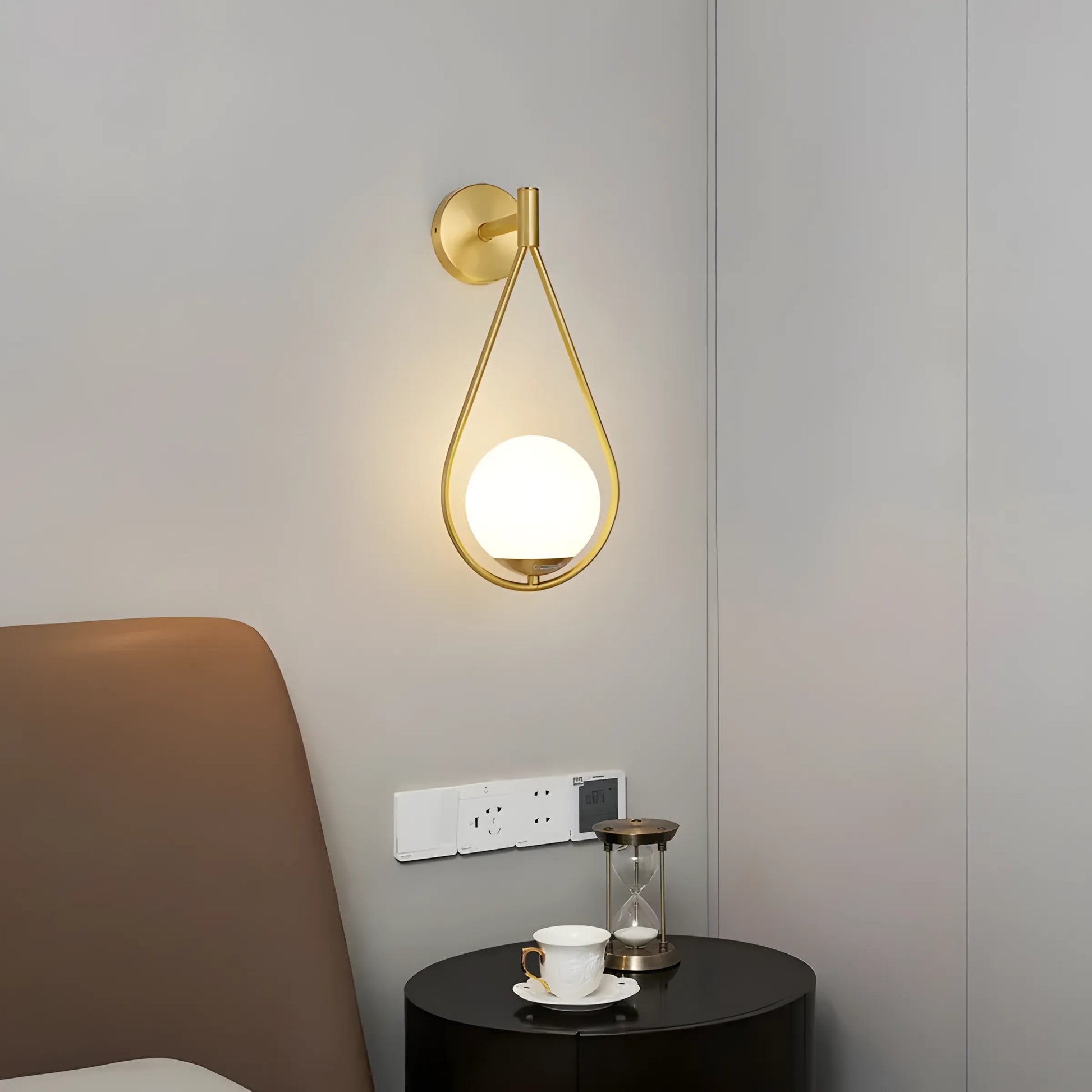 Lampa de perete G094-1W GOLD WHITE  7