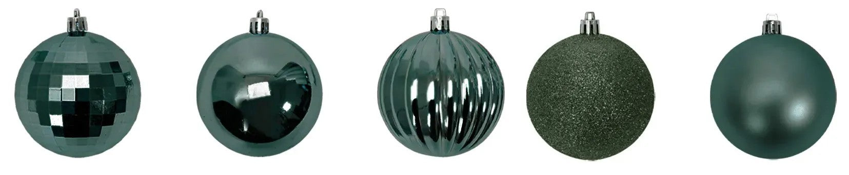 BOMBKI CHOINKOWE ZIELONE 34 SZT SYSD1688-027 7
