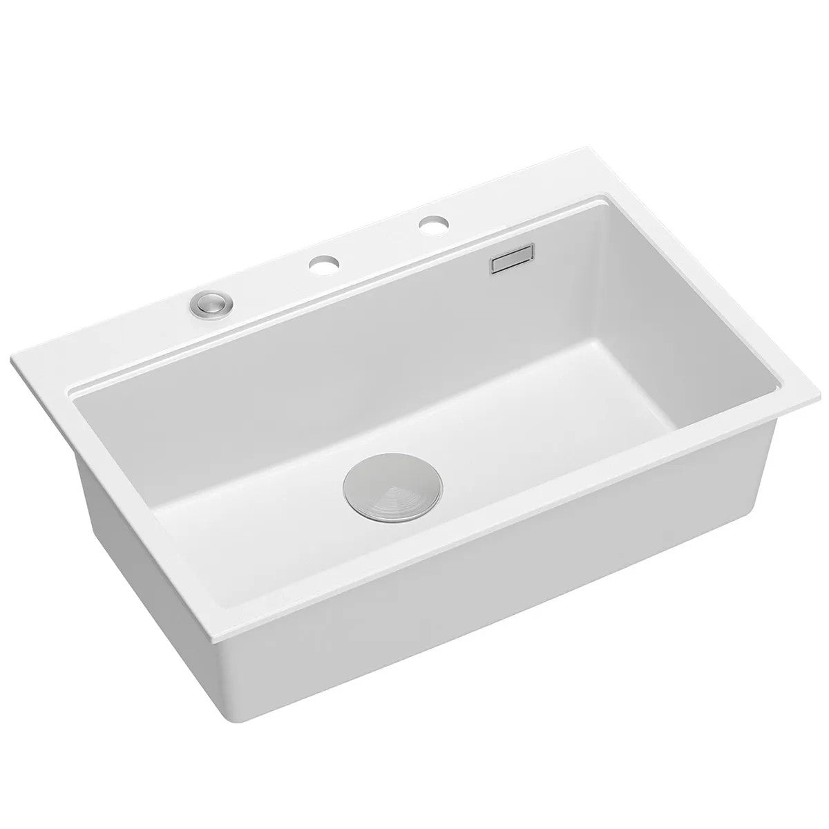 Chiuveta Din Granit MARC 110 WORKSTATION White Dop Auriu 7