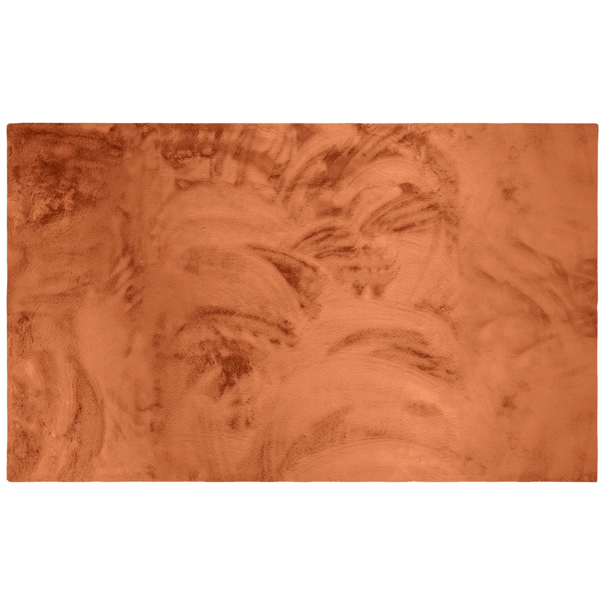 Covor Înalt De Mătase Verde Iepure Brick-red 140 X 200 7