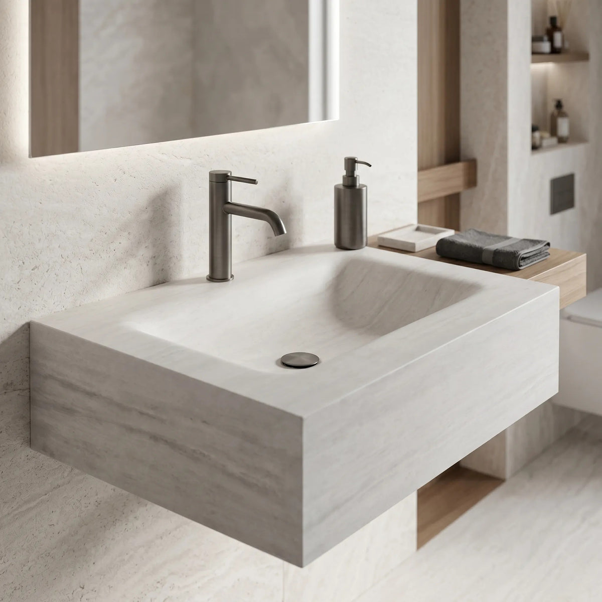 Lavoar Suspendat REA Apollo Muralto Roma 70 7