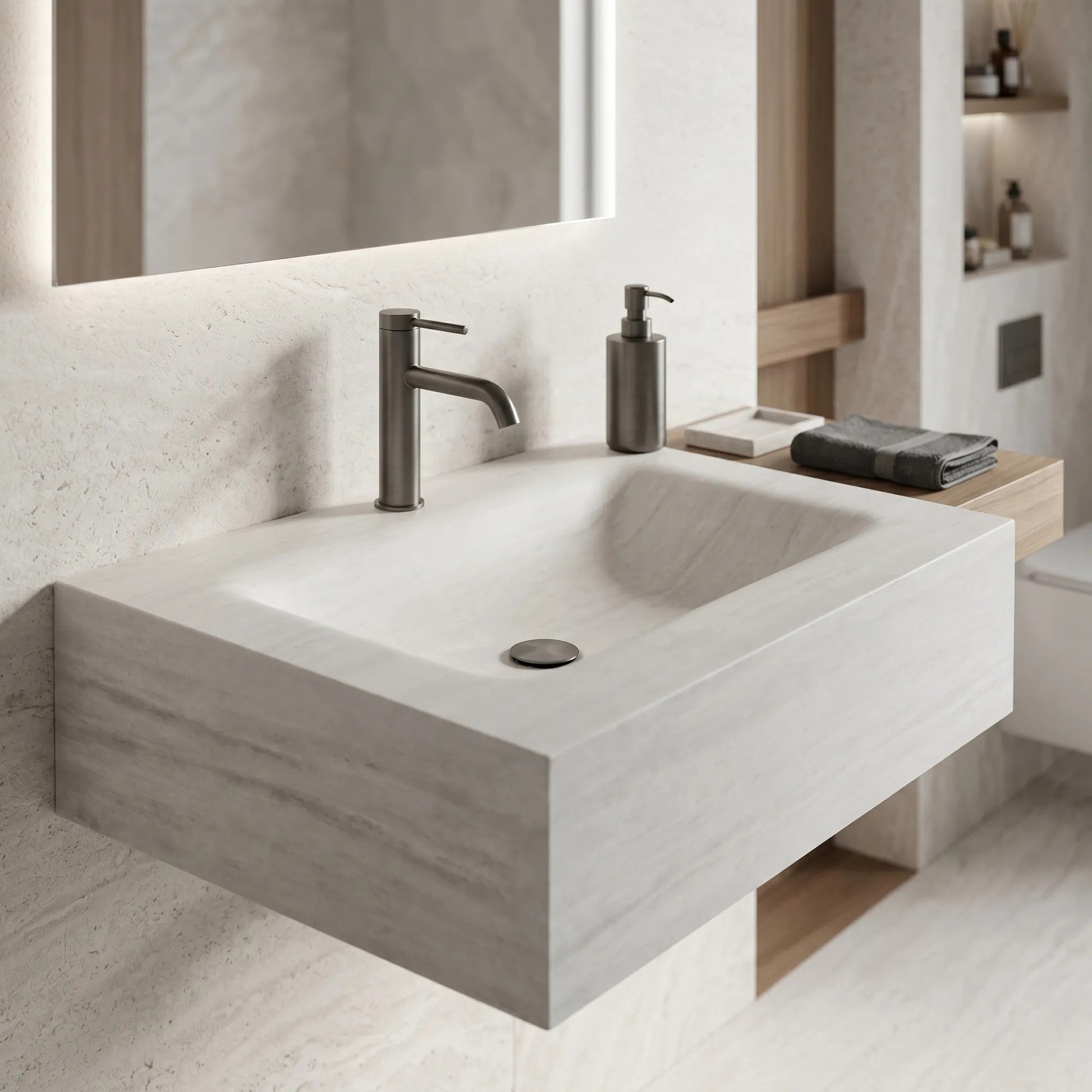 Lavoar Suspendat REA Apollo Muralto Roma 70 7