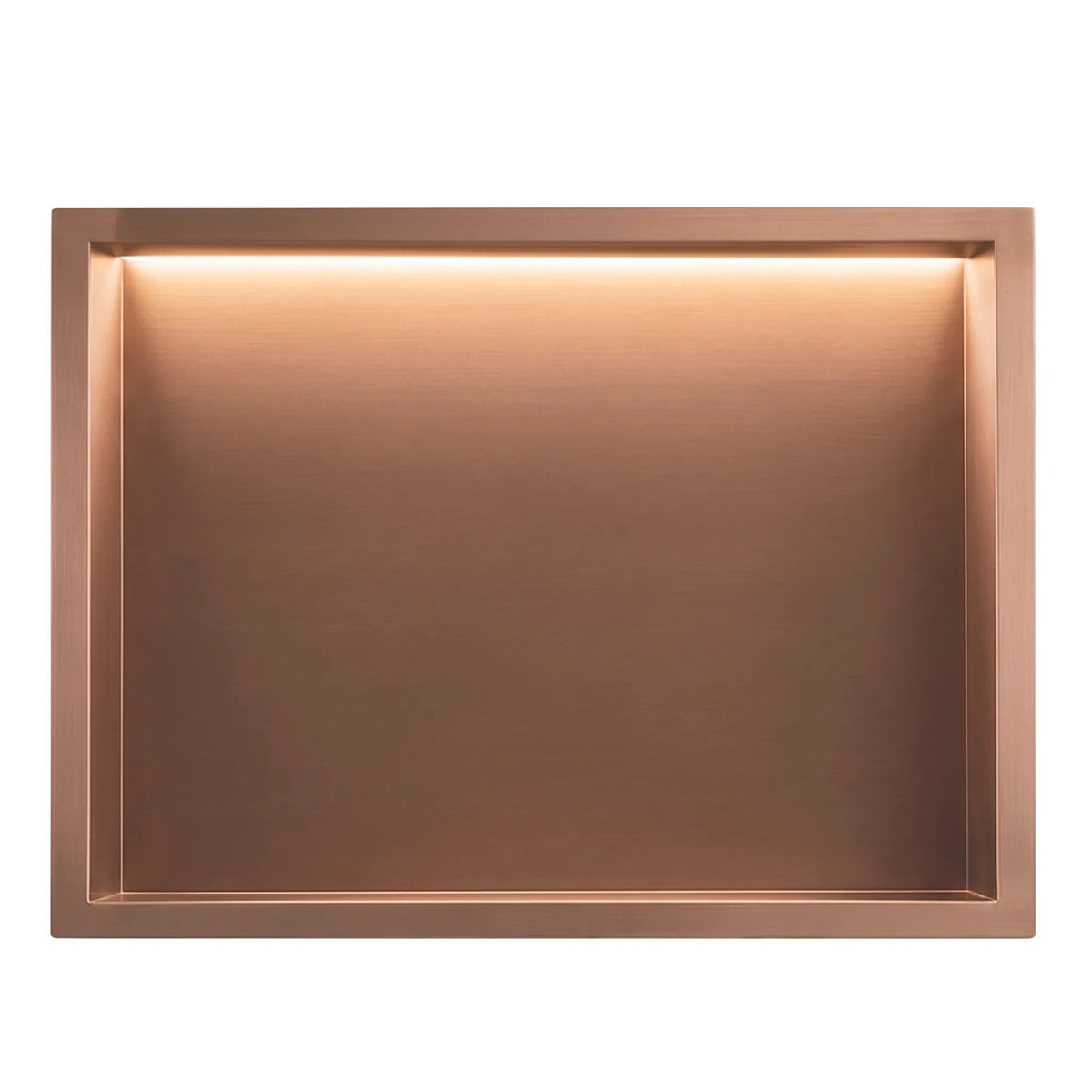 RAFT BAIE INCASTRAT PERETE LED 30x45 Brush Copper 7