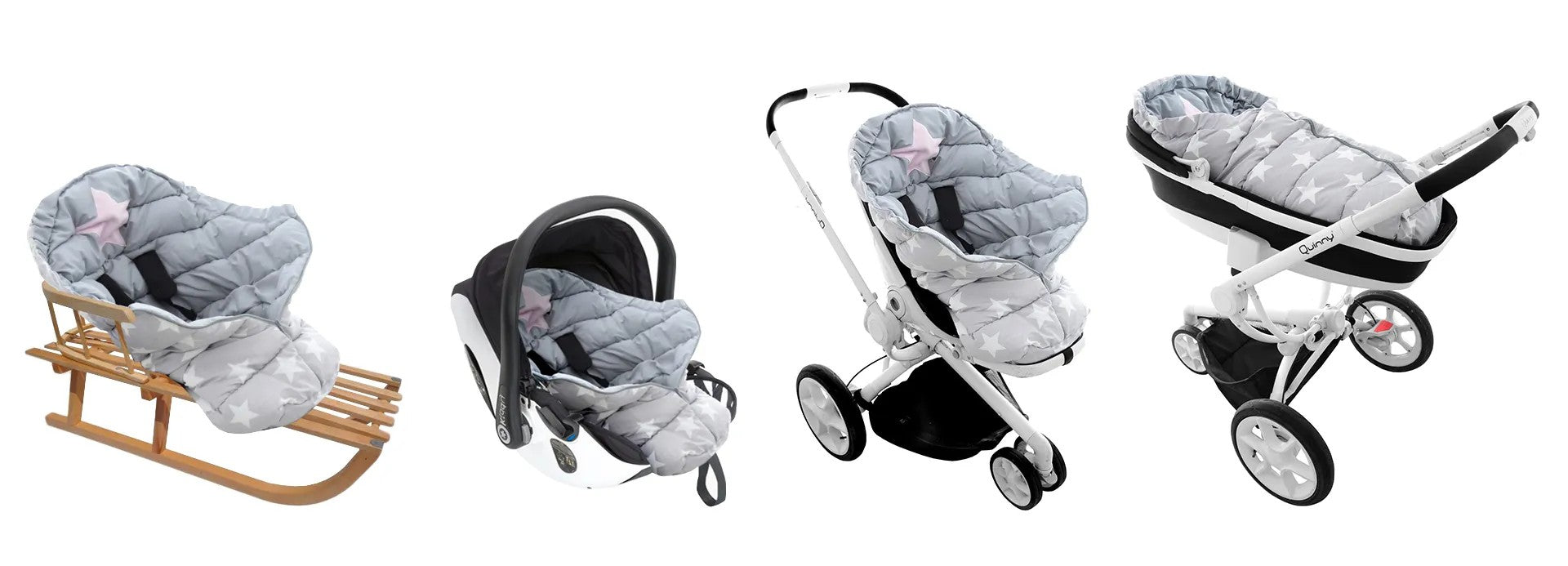 Sac De Dormit Pentru Copii 4in1 Sheep Beige-Pink 7