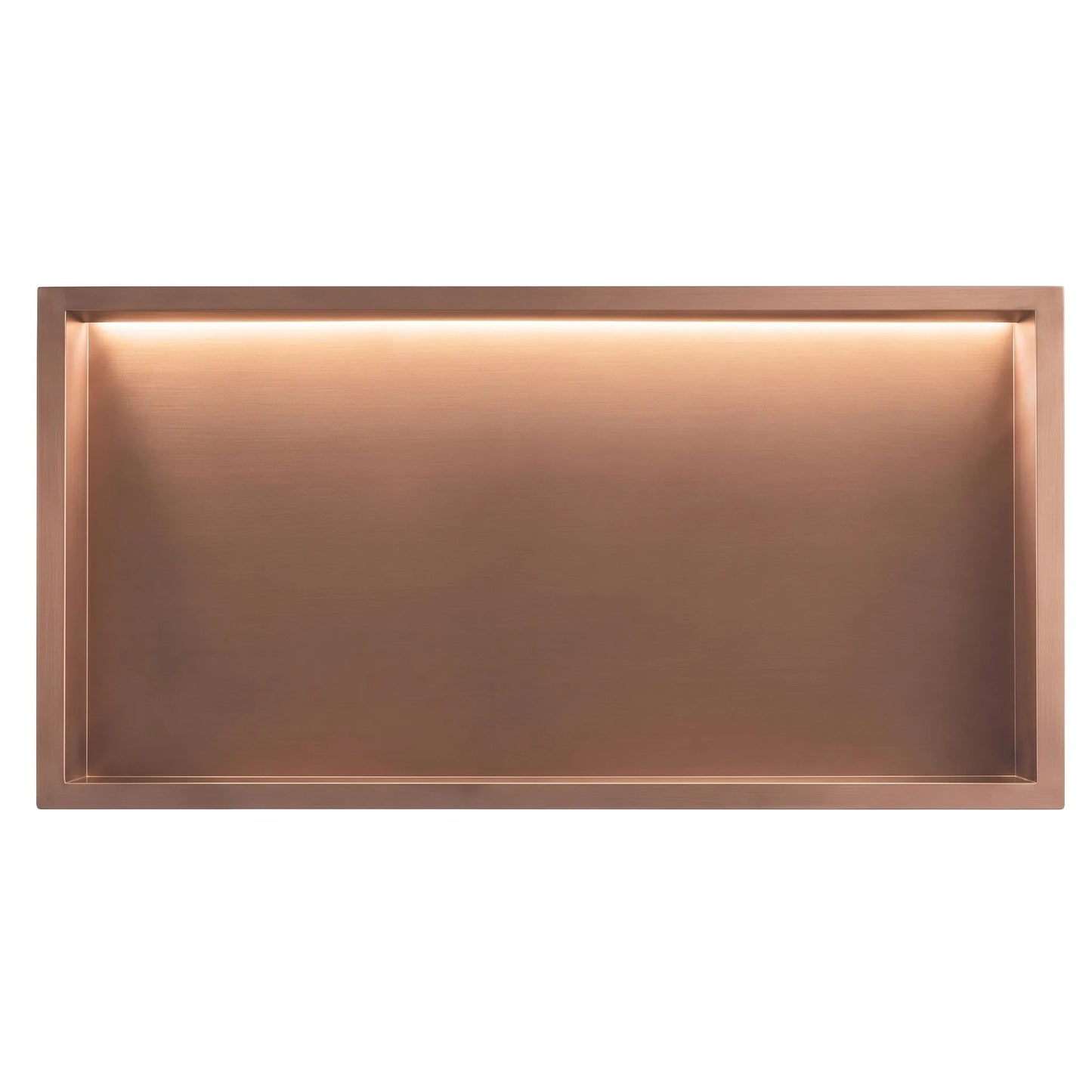 RAFT BAIE INCASTRAT PERETE LED 30x60 Brush Copper 7