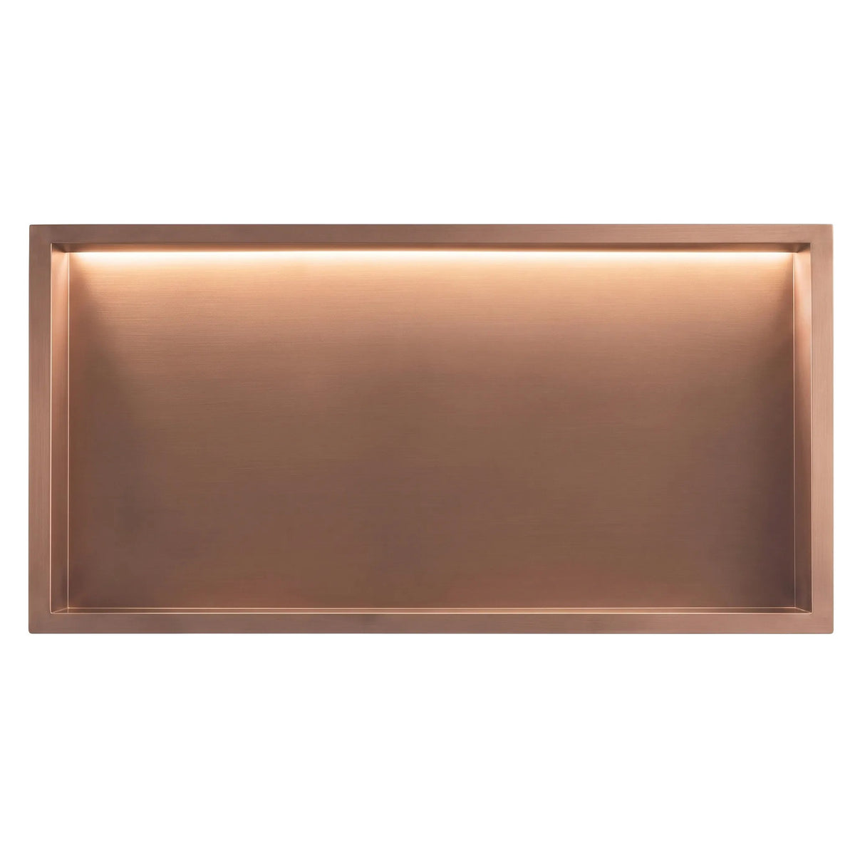RAFT BAIE INCASTRAT PERETE LED 30x60 Brush Copper 7