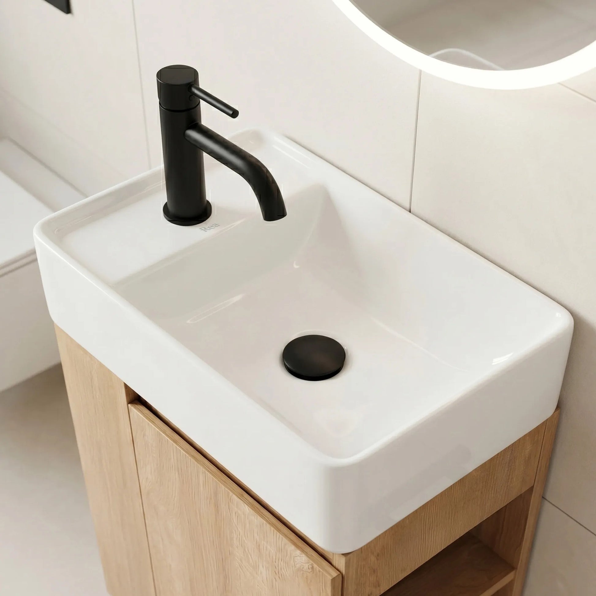 Dulap De Baie Cu Lavoar REA Astra 43cm 7