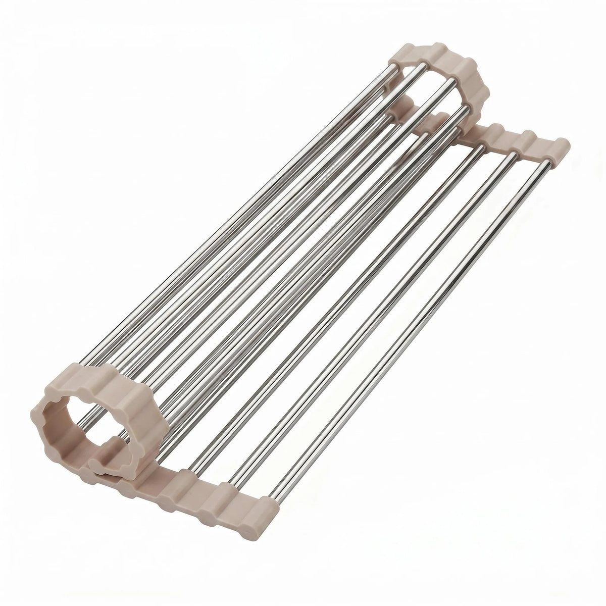 Suport Rulabil Pentru Scurgerea Vaselor Pe Chiuvetă REA P12298B Beige 7