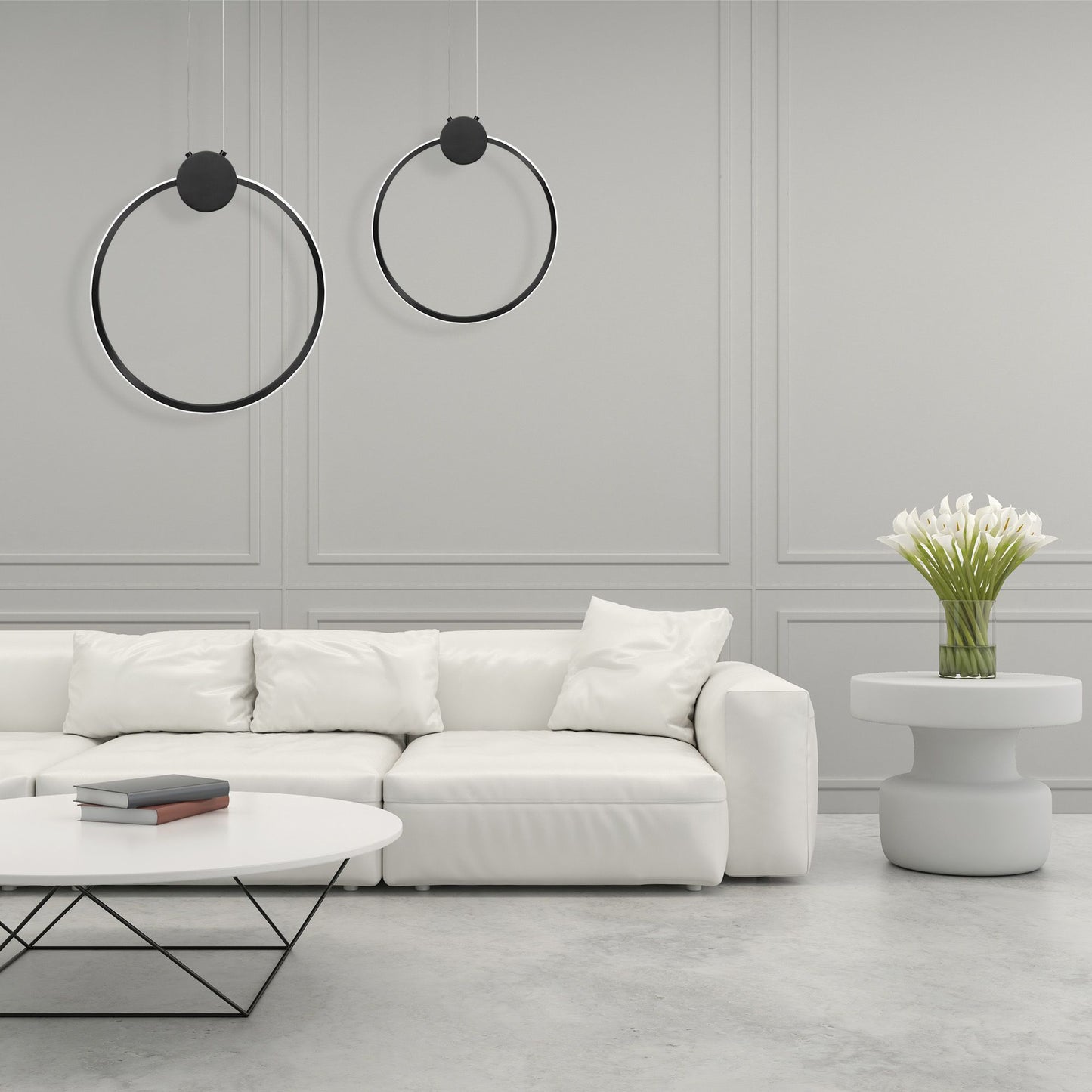 Lampă de tavan LED APP1392-CP BLACK 30cm  7