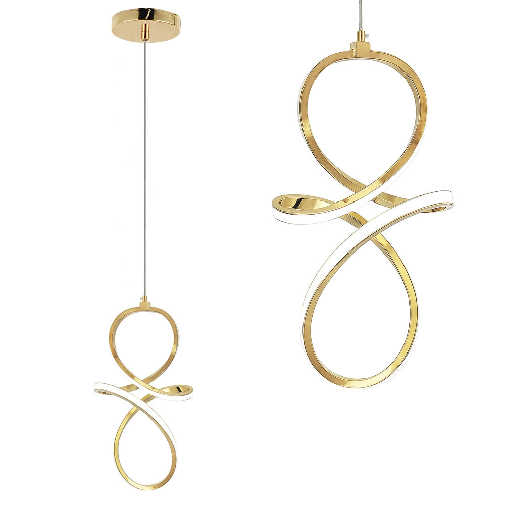 Lampă Suspendată Led Lhj091-1cp Gold  1