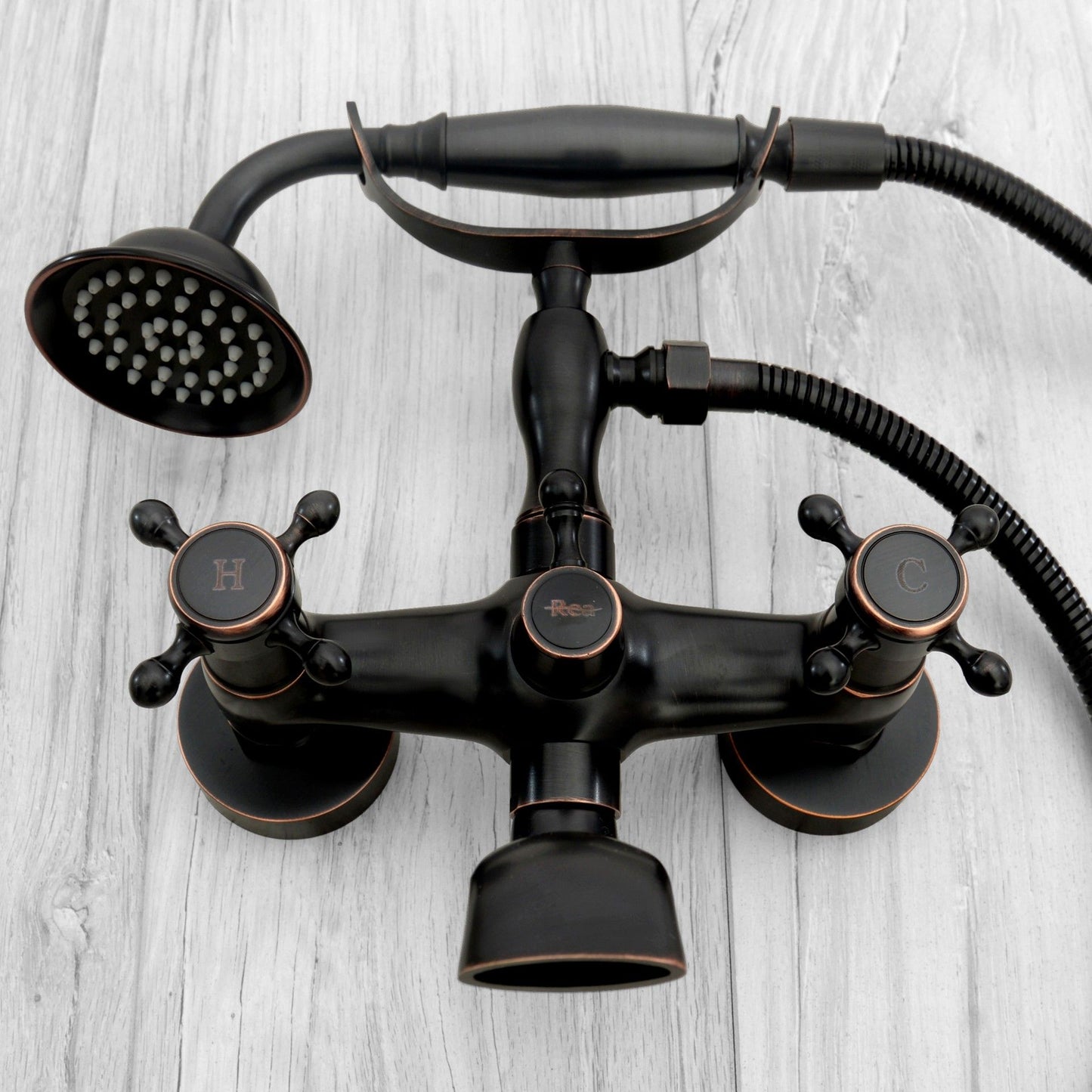 Baterie pentru cadă Rea Retro Old Black  5