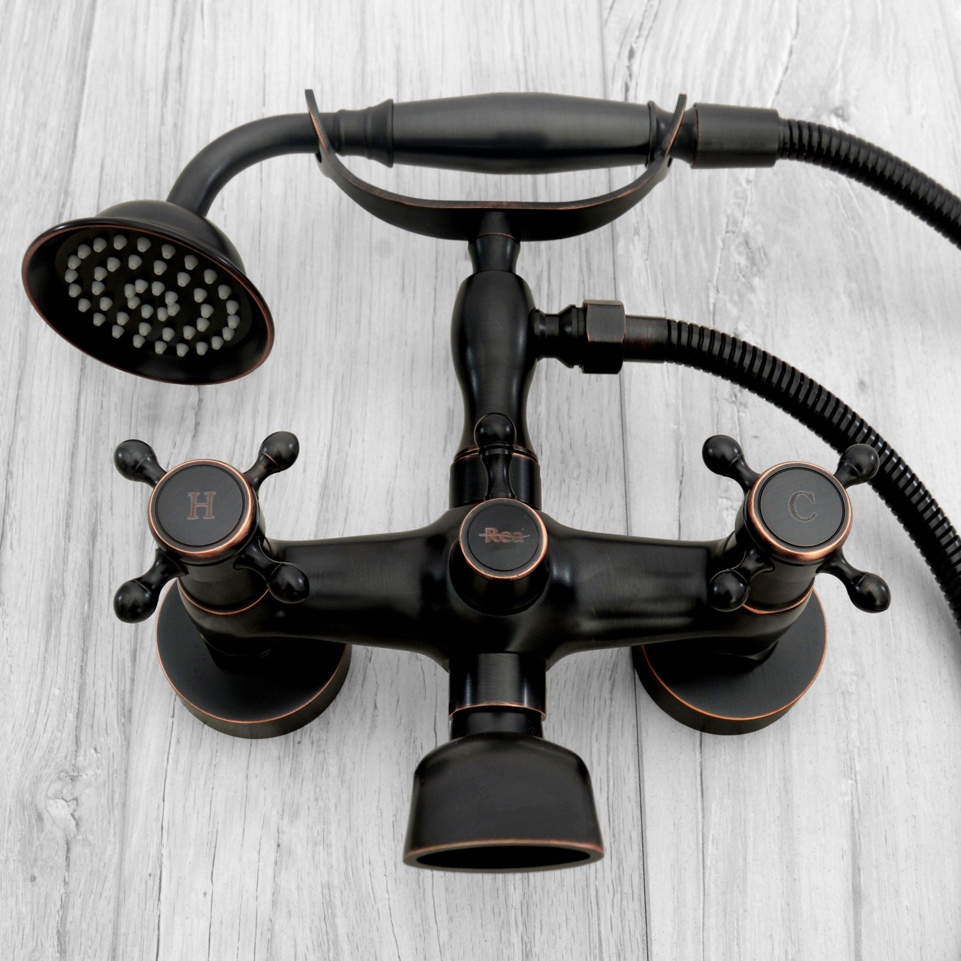 Baterie pentru cadă Rea Retro Old Black  5
