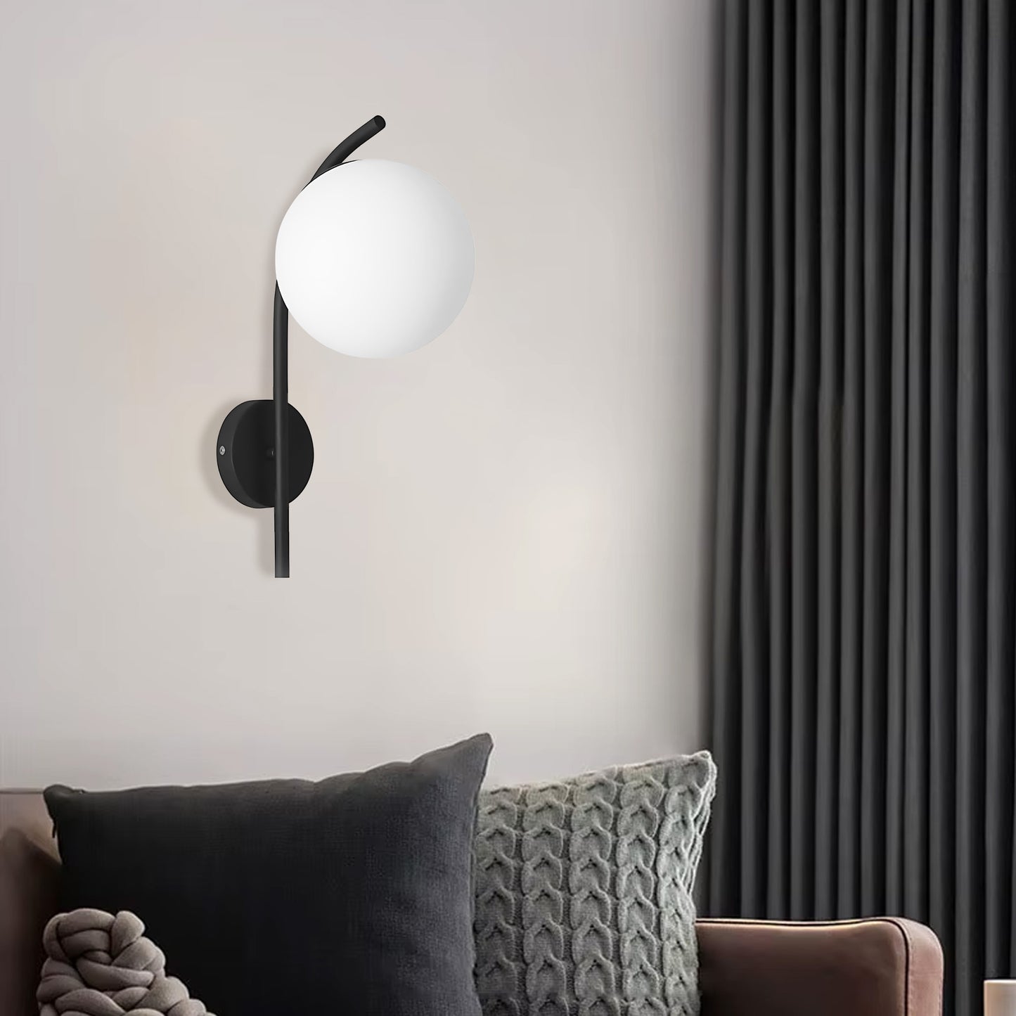 Lampa De Perete G103-1w Black  2