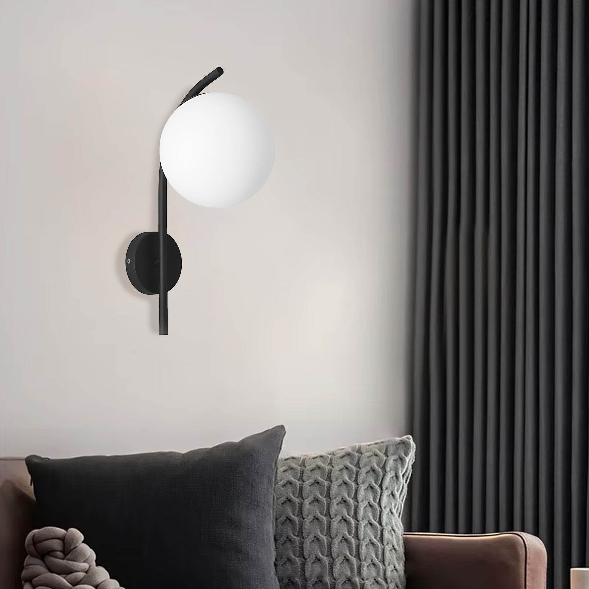 Lampa De Perete G103-1w Black  2