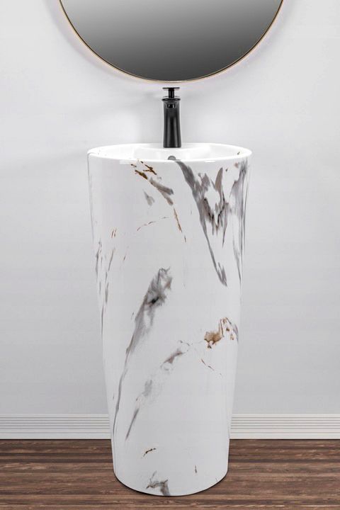Lavoar freestanding de sine stătător Blanka Marble Marmura  7
