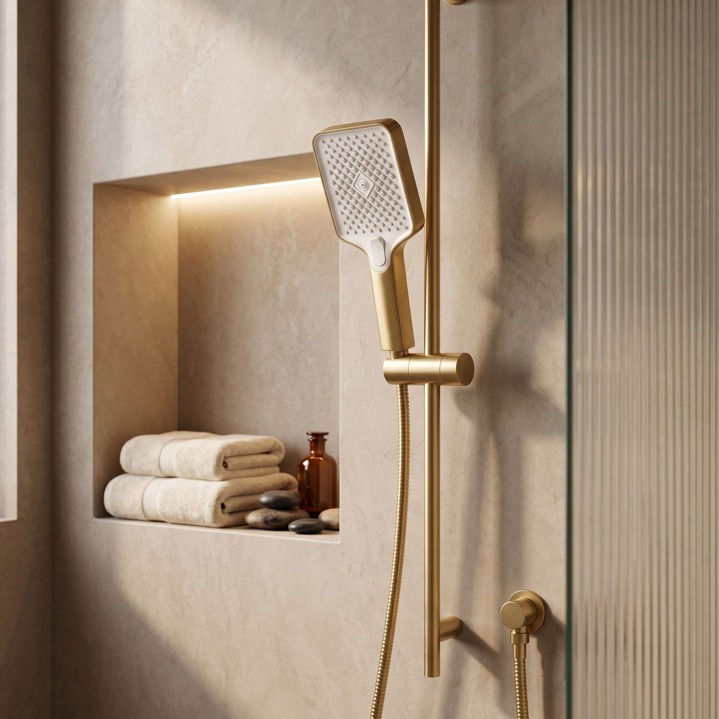 PARA DE DUS REA JS-031 BRUSH GOLD 4