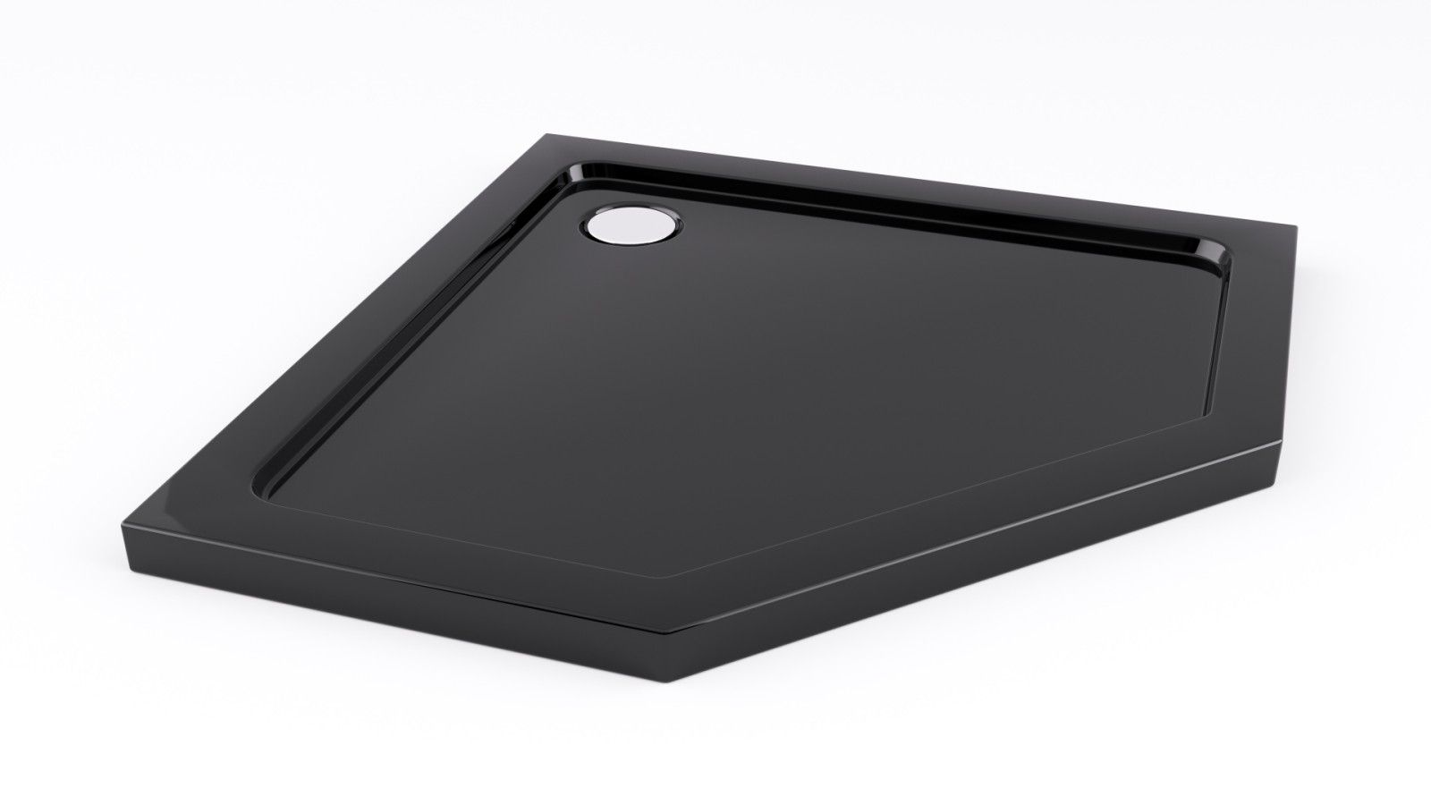 Cabina de dus DIAMOND BLACK MAT 80x80 cm fara cadita 6