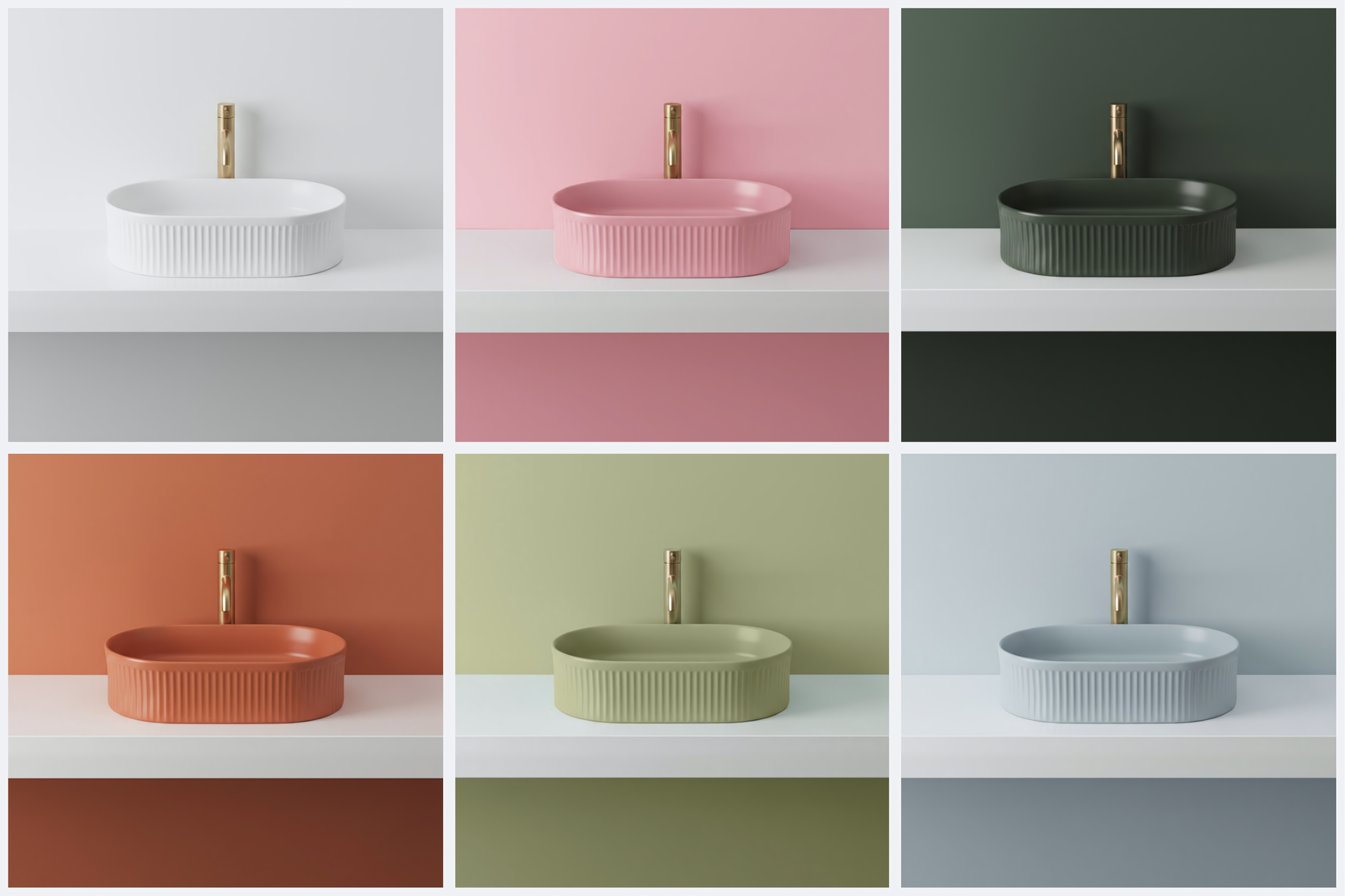 Lavoar Pe Blat Rea Vanda Bubble Gum Matt  5