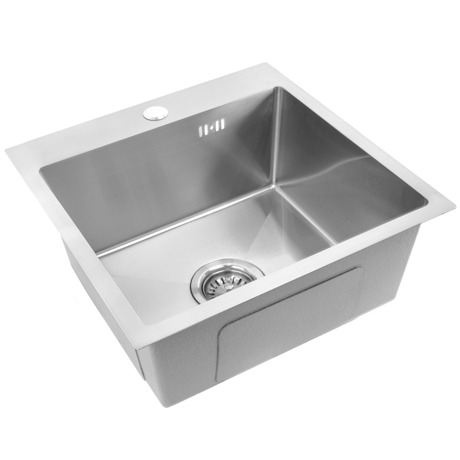 Chiuvetă Inox Leo 40 Brush Nickel fără robinet de bucătărie 7
