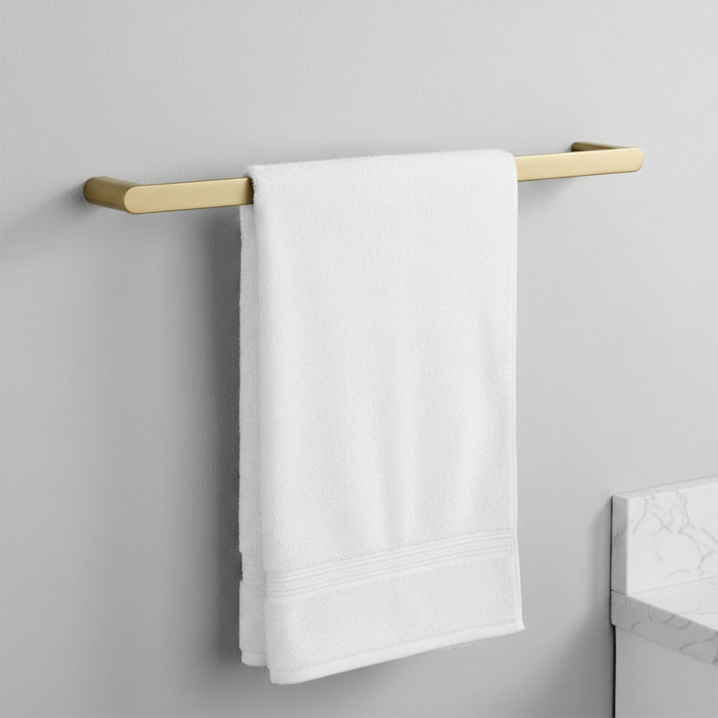 Set Accesorii Pentru Baie Mati Brush Gold 4 Piese  4