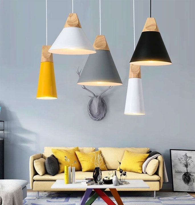 Lampa DE TAVAN SCANDI B negru  8