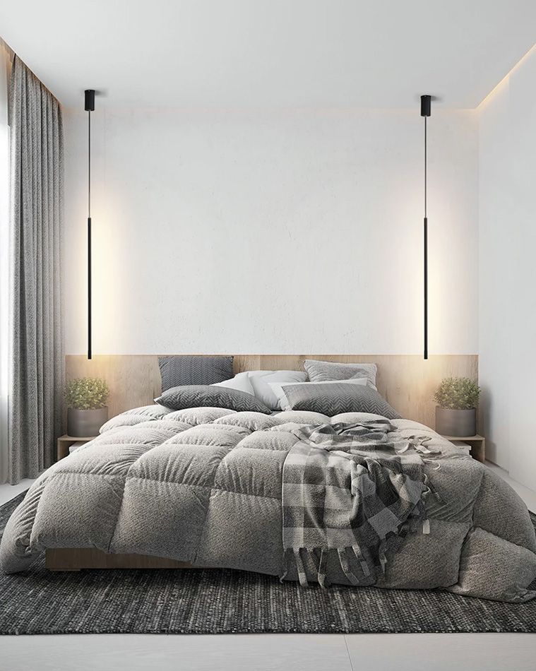 Lampă de tavan LED APP1413-C BLACK 100cm  8