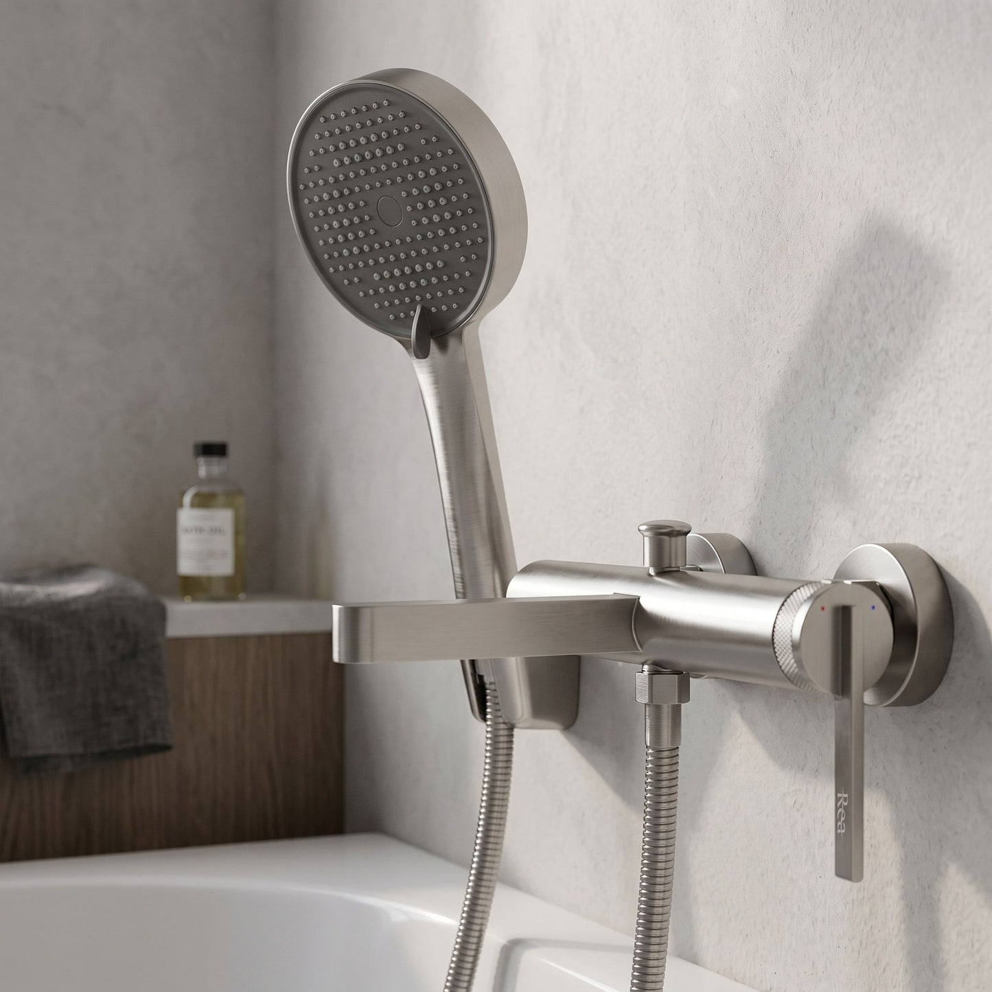 Baterie Pentru Cadă REA Grace Brush Nickel 6