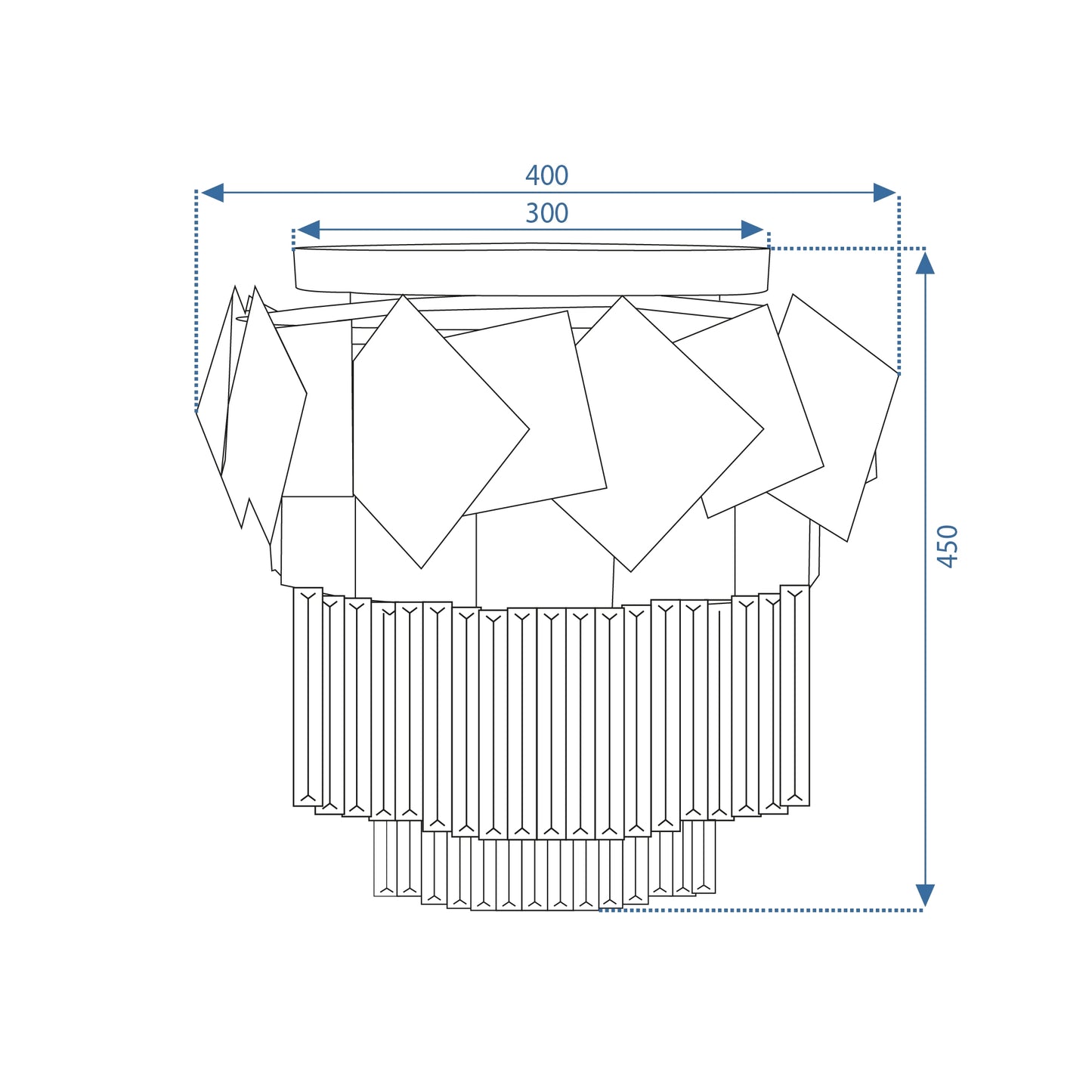 Lampa App1309-c Gold  7