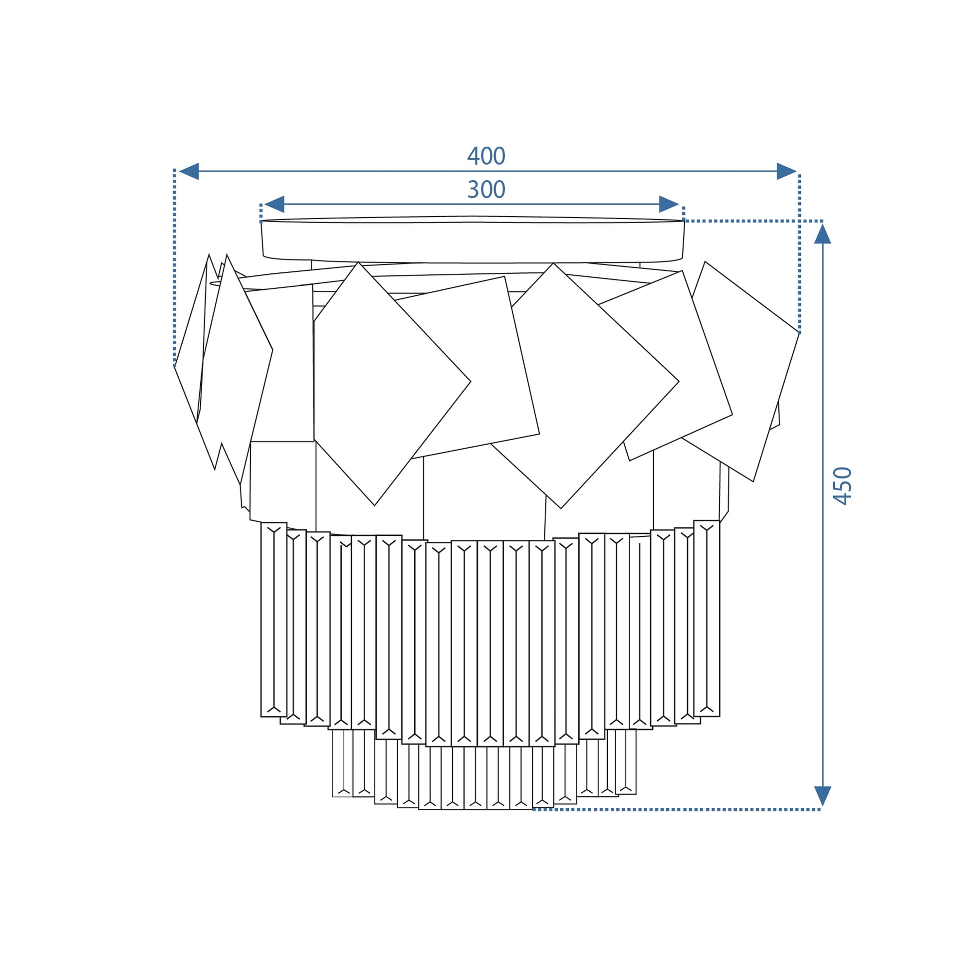 Lampa App1309-c Gold  7