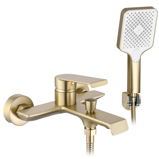 Baterie pentru cadă REA Hass Brush Gold  1
