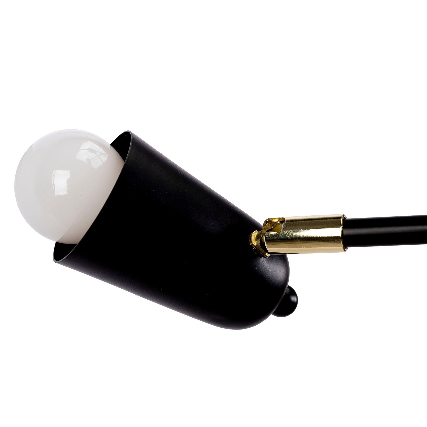 Lampa APP1708-4CP Black + Gold  5