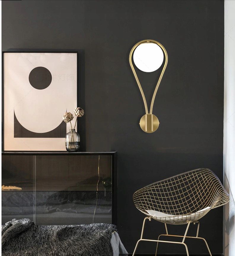 LAMPA de perete APLICA din sticla Sfera GOLD APP603-1W  4