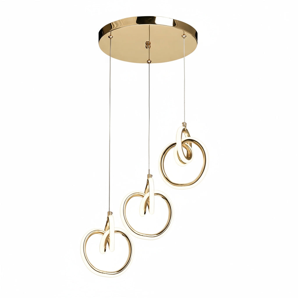Lampa Led Lhj093-3cp Gold  1