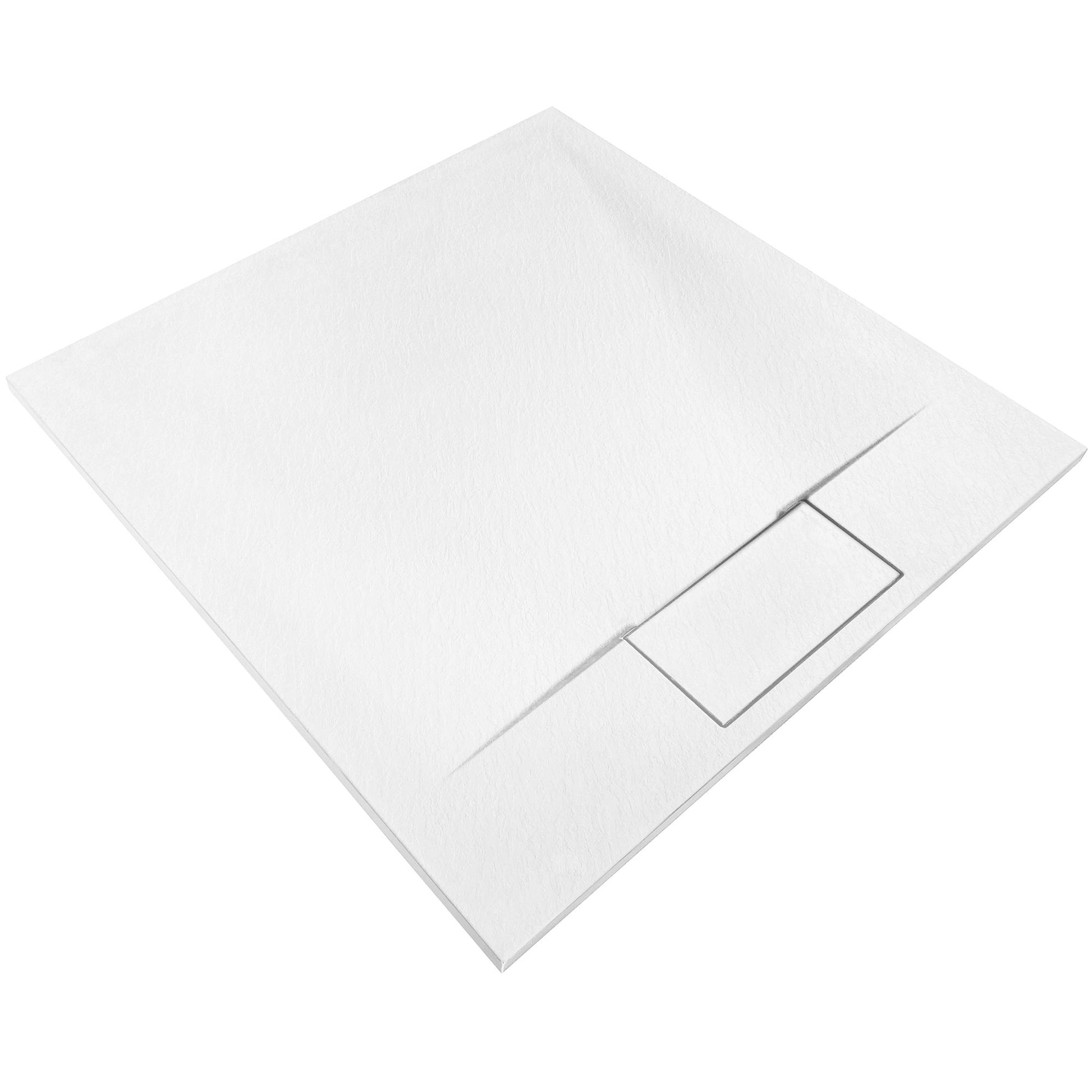 Cadita de dus Bazalt White 90x90  5