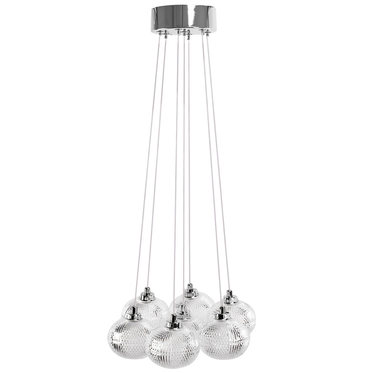 Lampă Suspendată Ms021-7cp Chrome  4