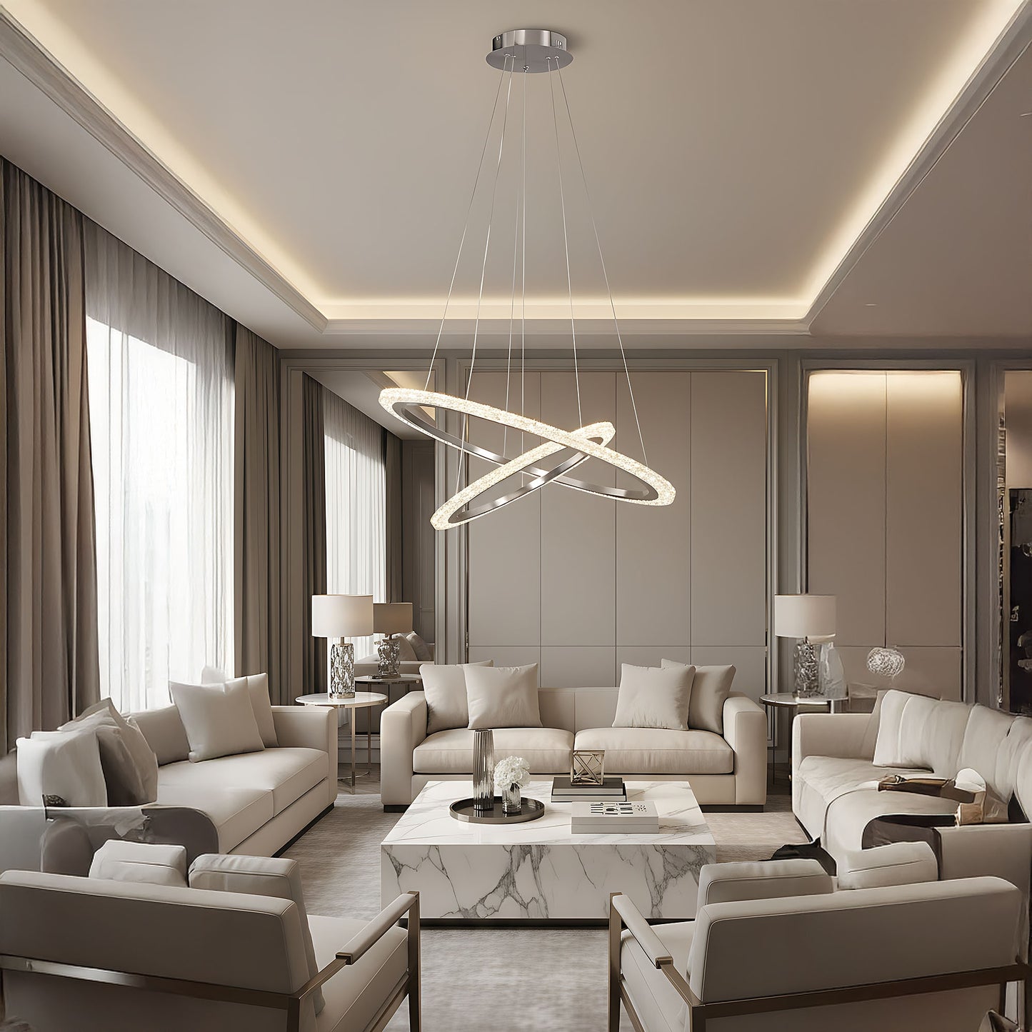 Lampa Led Lhj045-cp2 Brush Nickle  2