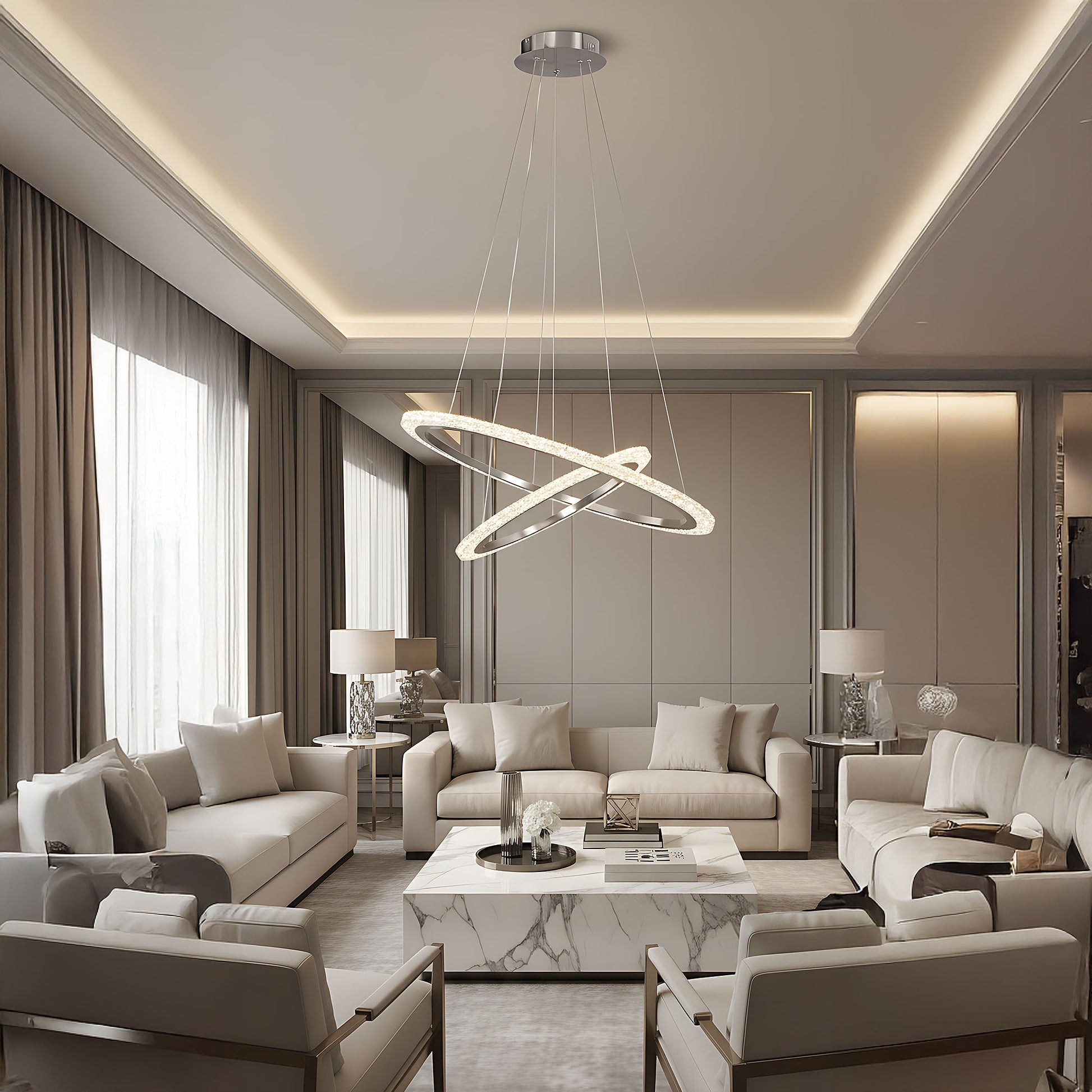 Lampa Led Lhj045-cp2 Brush Nickle  2