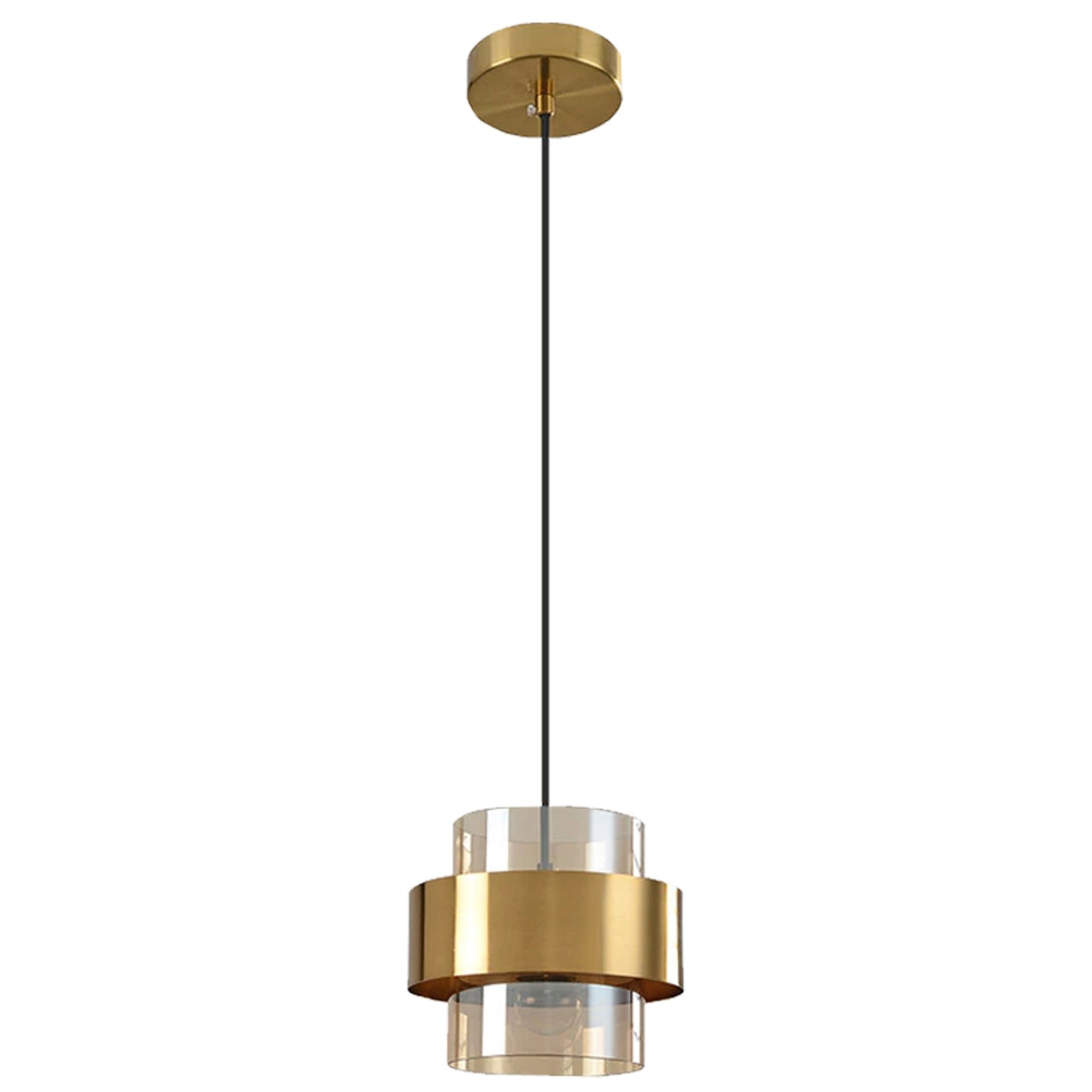 Lampă Suspendată APP1236-1CP Gold  1