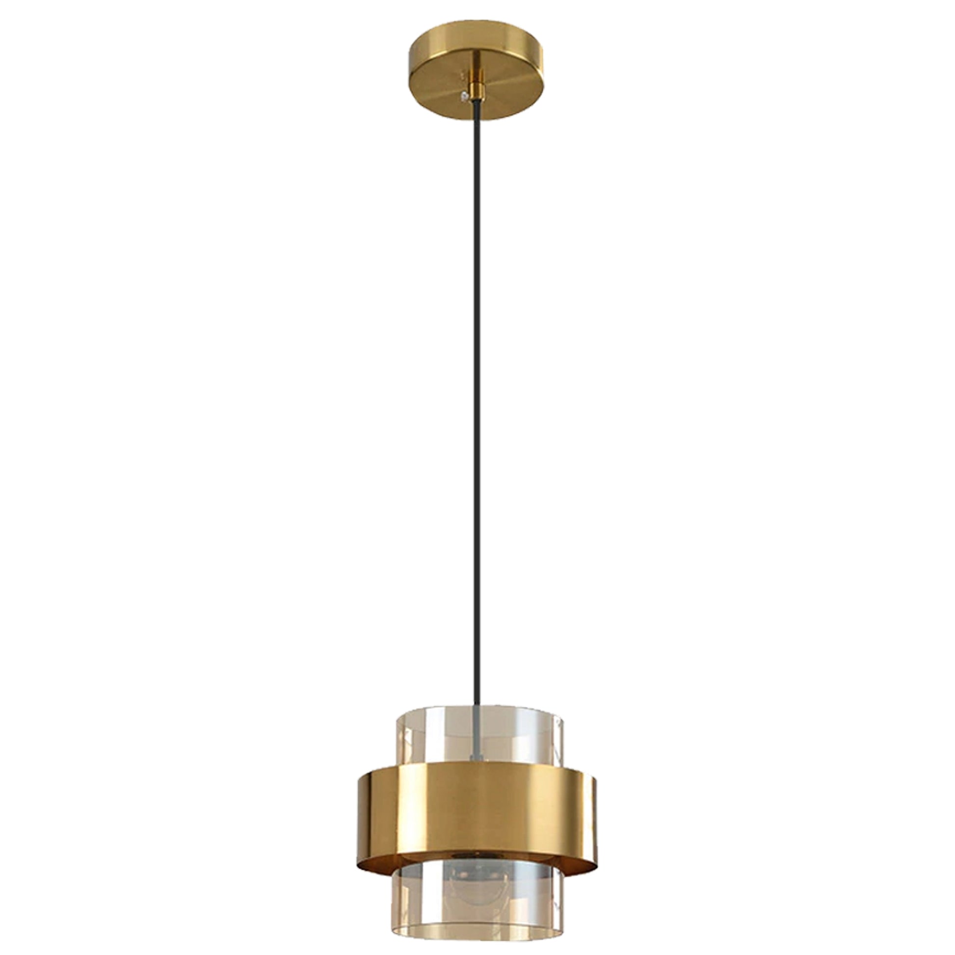 Lampă Suspendată APP1236-1CP Gold  1