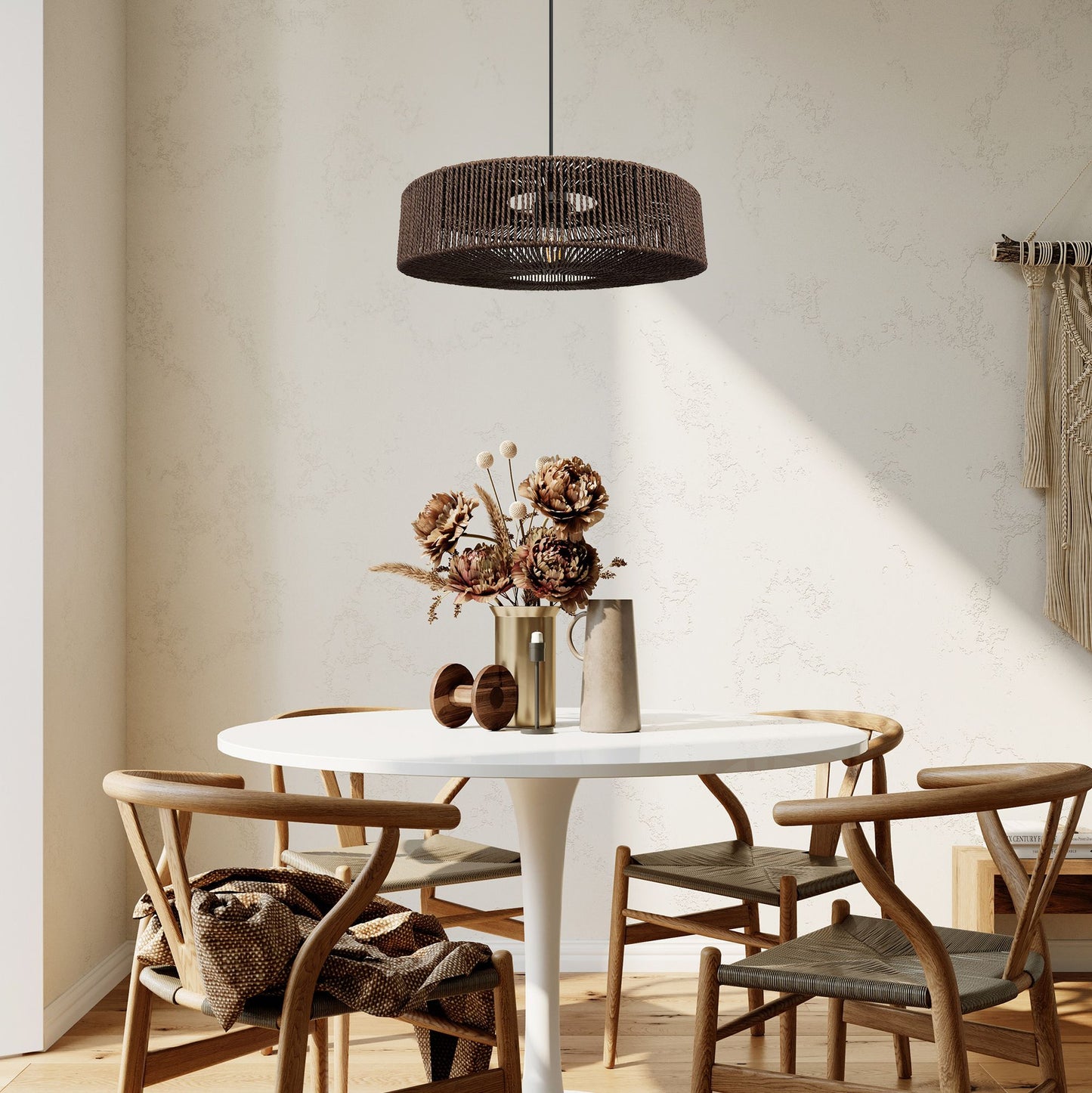 Lampă de tavan APP1295-1CP Brown  6