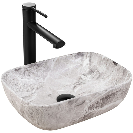 Lavoar pentru blat Rea Belinda mini stone matt 1