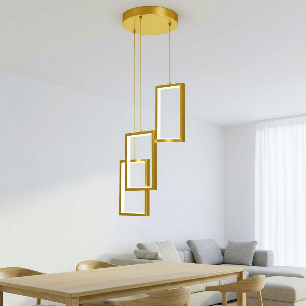 Lampa Led Lhj088-3cp Gold  5