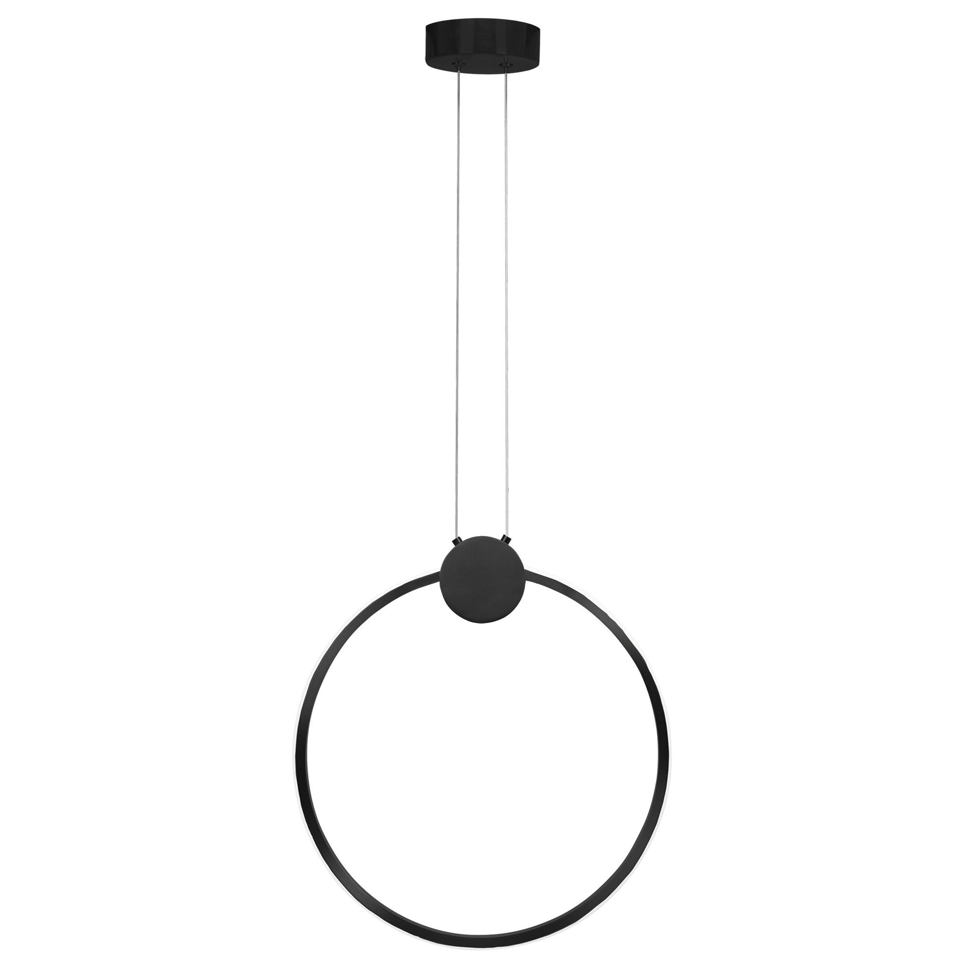 Lampă de tavan LED APP1395-CP BLACK 40cm  1