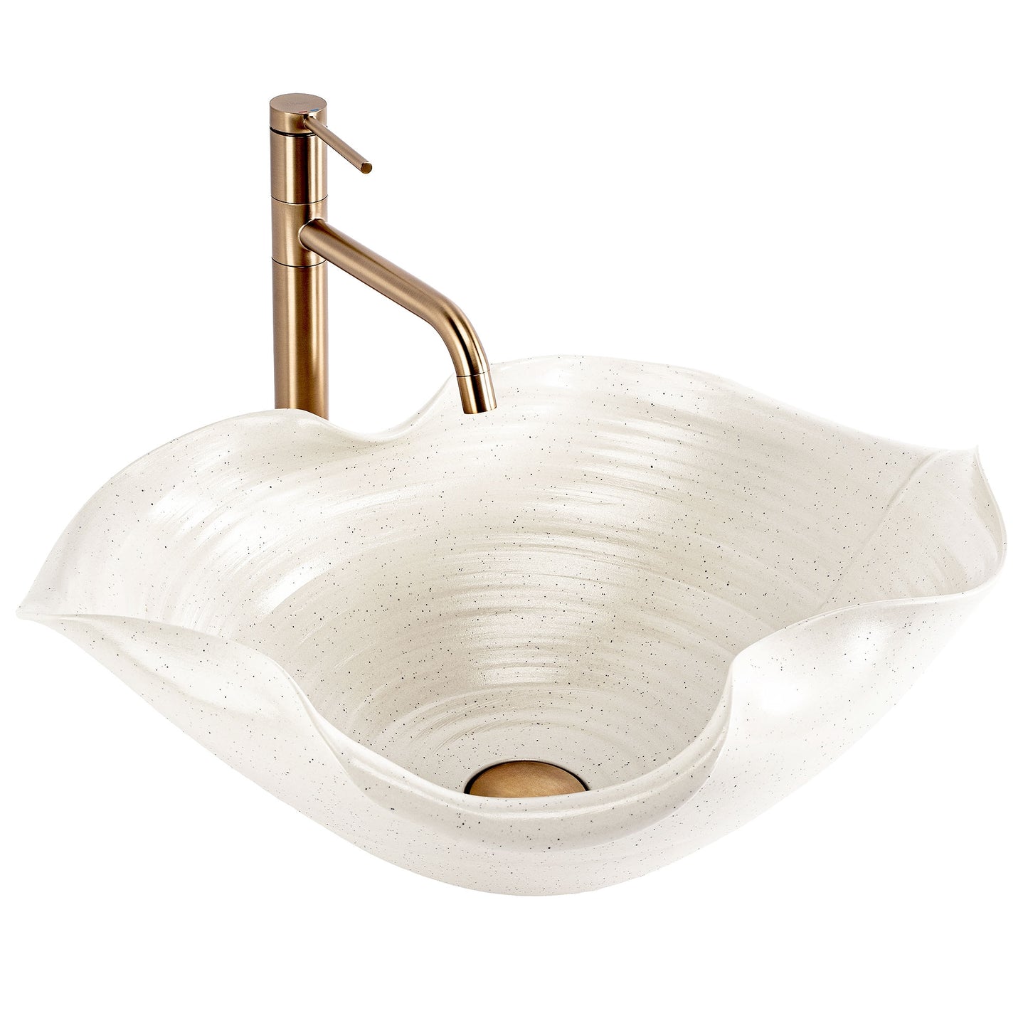 Lavoar ceramic pentru blat REA HM-02 Handmade ART  2