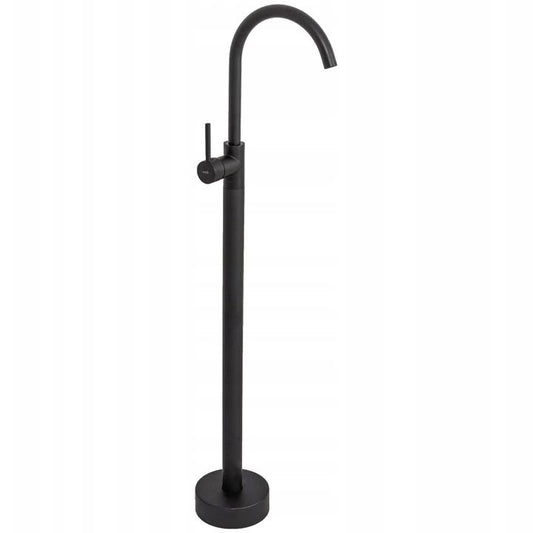 Baterie Freestanding pentru lavoar Rea Lungo Ortis Black  1